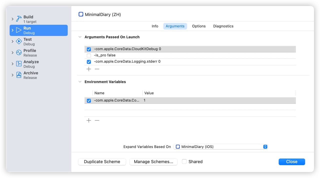 coredata-log